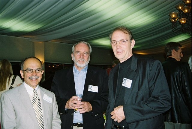 L-R Garry Georgopolous, Bruce Decker, CD Rowsell (who flew in from Hong Kong)